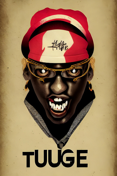 BUCK TOOTH cars drugs fast money fly graphic design guns illustration money thug versace