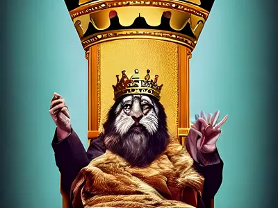 KING BEELINE animation beautiful cat design fly god graphic design illustration king logo