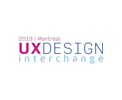 UX Design Interchange branding design graphic design logo