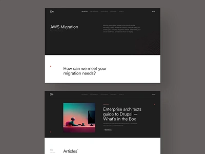 Fluxus.io — Home page animation consulting design landing motion ui ux web website