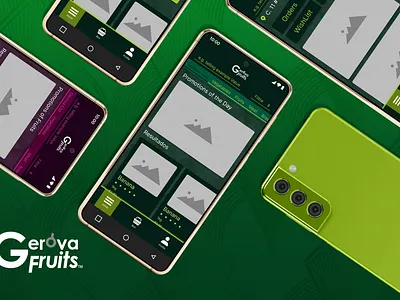 UI Gerova Fruits! app branding design graphic design illustration logo typography ui ux vector