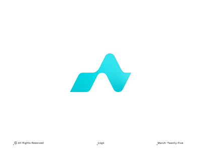 Atmos church mark ascending branding clean dynamic geometry graphic design icon lifting logo minimal modern monogram motion people simple sky up vibes wave young