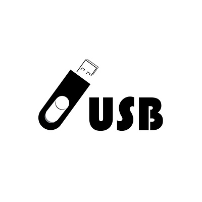 usb logo branding logo