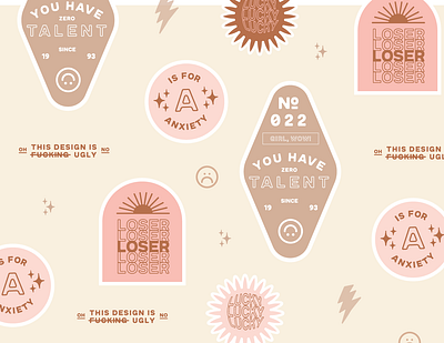 Imposter Syndrome design imposter stickers