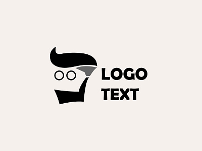 MAN logo design graphic design illustration logo portrait vector