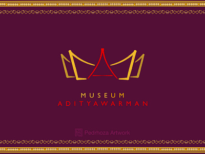 Museum Adityawarman app branding design graphic design illustration logo vector