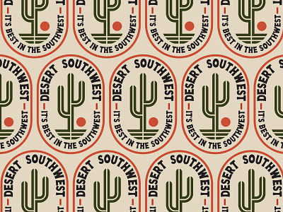 Southwest is best badge cactus logo desert badge desert southwest design logo outdoors patch retro retro badge southwest is best vintage wilderness