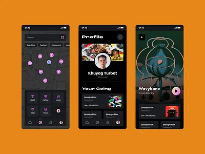Showdy App design ui ui design user experience design user interface design ux design