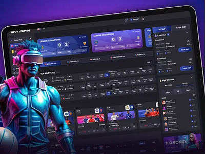 A Cyberpunk-Inspired Casino Experience bettingsite casinodesign casinogame customcharacters cyberpunkdesign digitalart dribbble showcase futureofbetting futuristicdesign gameart graphic design interactivegaming slotdesign sportsbetting ui