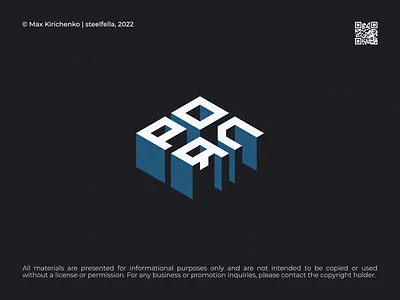 РОЯЛ | Logo design black blue branding brutal creative custom font custom font isometric flat graphic design logo logodesign logotype minimal negative space simple strict symbol vector white