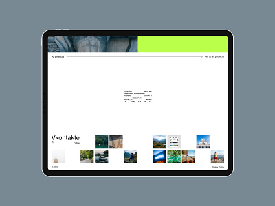 Portfolio website redesign minimal portfolio ui ux web webdesign