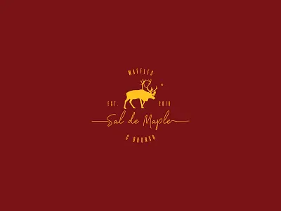 Sal de Maple - Waffles & Brunch branding design graphic design logo