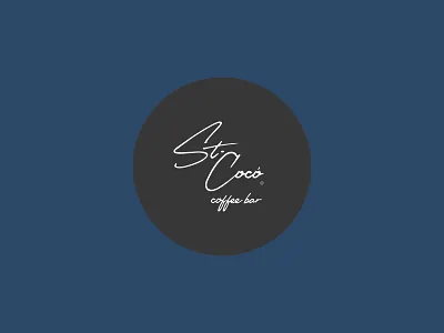 St. Cocó - Coffee Bar branding design graphic design logo