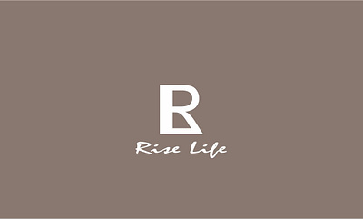 Rise Life Logo Minimalist Modern 3d animation branding graphic design logo motion graphics ui