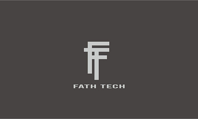 Fath Tech Logo Minimalist Modern 3d animation branding design graphic design illustration logo motion graphics ui vector