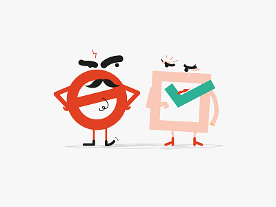 Illustration for the rules of use characters design drawing graphic graphic design illustration vector