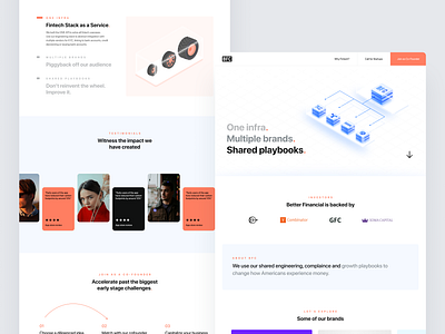 Website UI design figma homepage landing page ui website