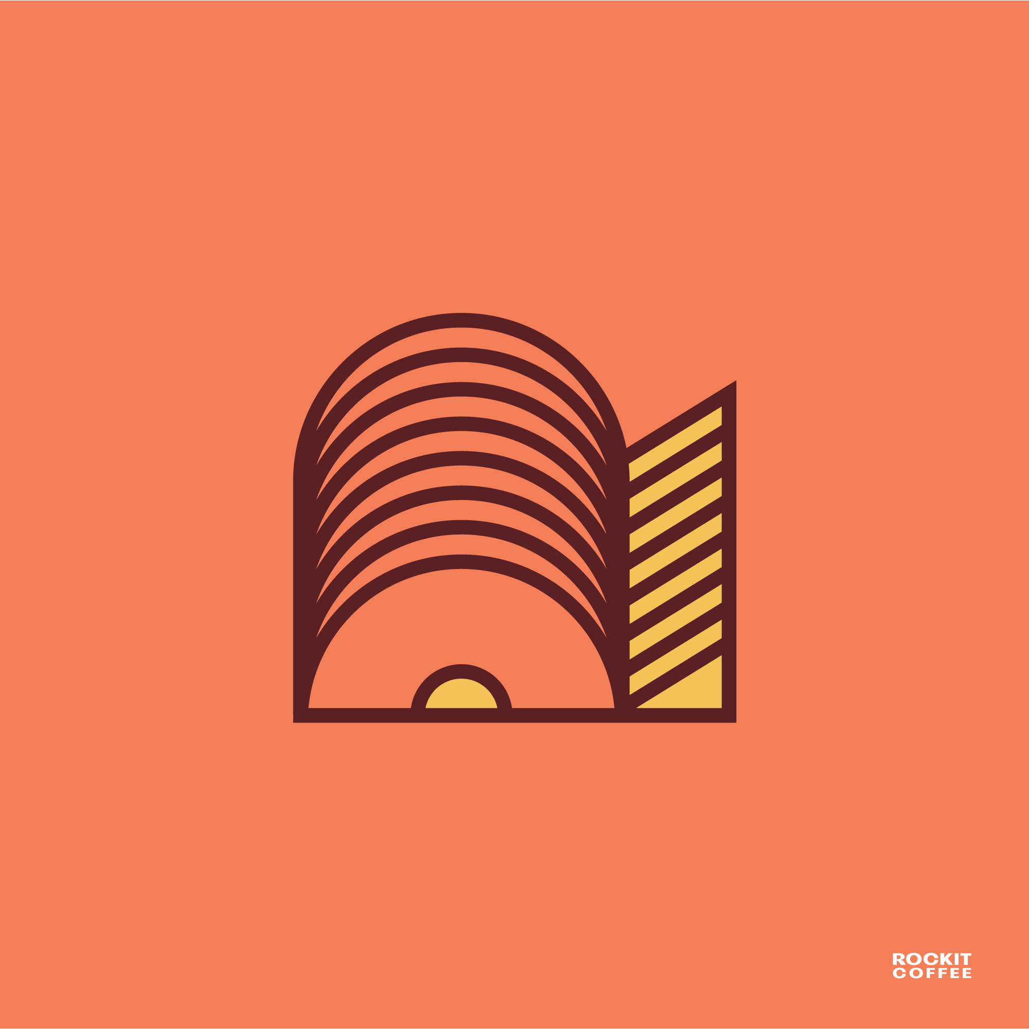 Example of R Caffe Logo Concept