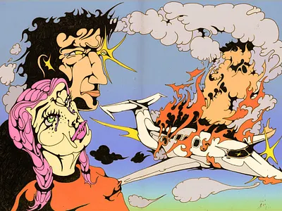 ILLUSTRATION art artwork coloring contemporary draw drawing handmade illo illu illustration ilu ilustrace ilustration modern psychedelic sketch