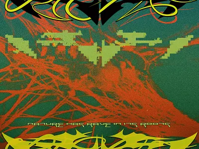 CUSTOM SIGIL/LOGO acid contemporary cover customtype design graphic design lettering logo rave shapes sigil techno tribal type y2k