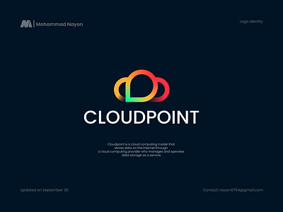 Cloudpoint data storage service company logo 99 design logo abcdefghijklmnopqrstuvwxyz blockchain brand identity design branding cloud storage combination mark creative logo crypto data storage gradient mark logo graphic design guideline letter c logo design logo trend minimal logo online storage timeless logo vector