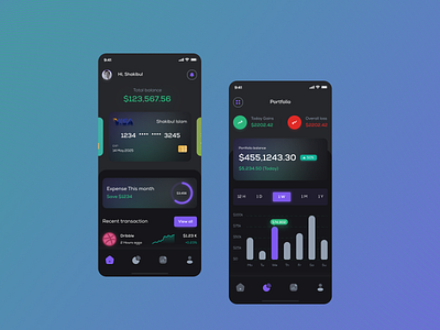 Banking apps designe iphone ui uiux ux