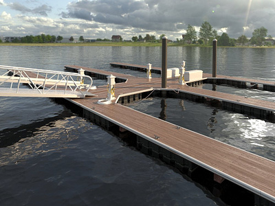 Marina - Boat Slips - Floating Dock