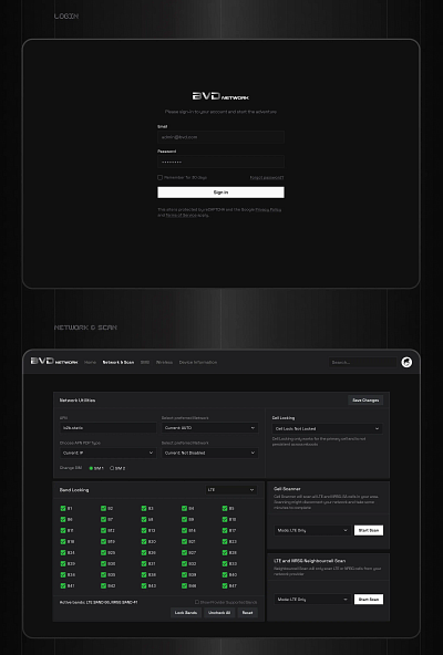 BVD Scan Network design logo ui ui design ux design web design