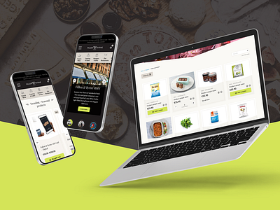 Fallon & Byrne - Product listing Mobile & Desktop design food graphic design restaurant ui ux web webdesign website wine