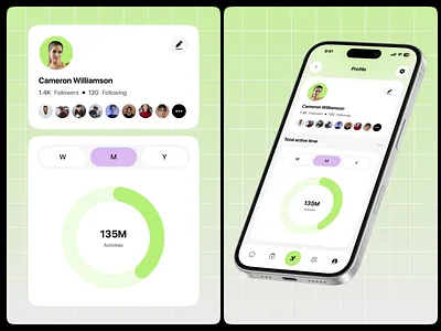 Fitness Mobile App app app design clean design fit app fitness app fitness mobile app health ios mobile mobile app mobile app design sports app sports mobile app ui