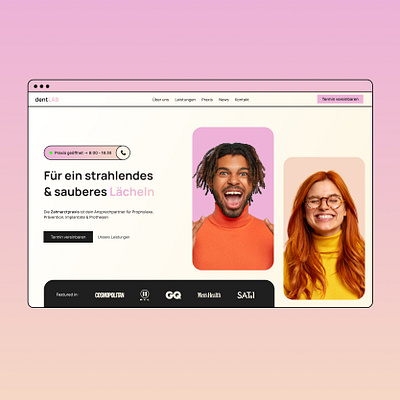 Day 003 — Landingpage | UI challenge branding dailyui design figma ui webdesign webflow
