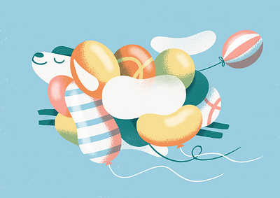 Free character design design free freedom fun illustration pop sky