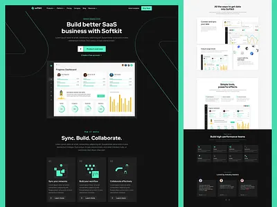 Softkit - Software, SaaS, Startup Webflow Template agency app branding business crypto desktop dev tools developers it company landing mobile nft saas software startup technology template webflow website
