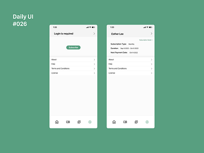 Daily UI 026: Subscribe 026 app dailyui design interaction interface ixd subscribe ui uidesign uiux ux uxdesign