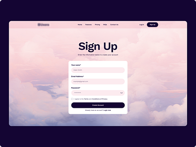 Sign-in, Sign-up, Password Reset Page design homepage kit login minimal modern design reset password sign in sign up ui web