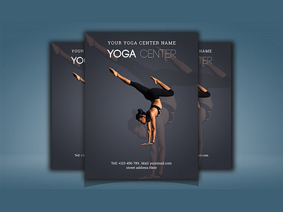 Yoga party flyer design abstract business company corporate design fitness flyer flyer design flyer template graphic design template yoga yoga flyer