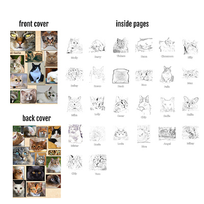 Cat-tastic coloring book coloring coloringbook dogs portraits