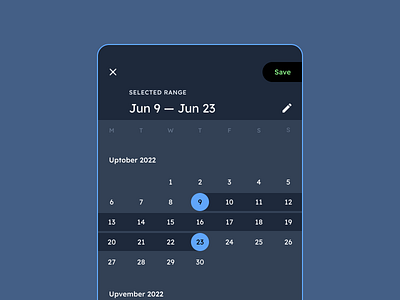 Calendar UI design best practices & Date picker inspiration app crm design figma templates ui ui kit