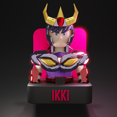 Ikki - Saint Seiya 3D fanart