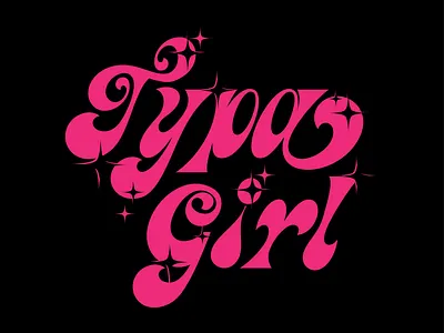 TYPA GIRL blackpink design handwriting illustration rawtype retro type typography vietnam
