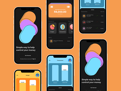 Budgeting App app design budgeting business value design finances illustration ui ui design uiux user experience user interface ux uxui