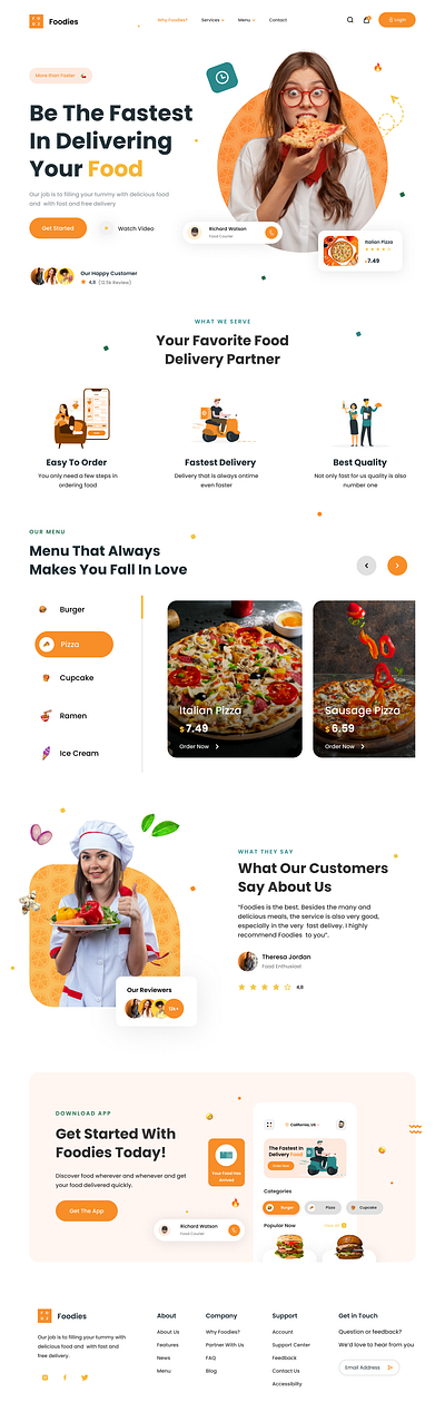 Foodies (Food ordering web app) food app design food photography food website foodies freelancing graphic design ui ux design ui ux designer website design