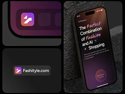 Fashion Branding Presentation for Fashityle ai fashion app ai power app ai shopping app ai shopping experience app design banto design ecommerce app ecommerce design fashion app focotik ios app mobile app design mobile ecommerce modern ecommerce online shopping retail app design ui ui design ui ux design