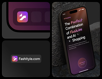 Fashion Branding Presentation for Fashityle ai fashion app ai power app ai shopping app ai shopping experience app design banto design ecommerce app ecommerce design fashion app focotik ios app mobile app design mobile ecommerce modern ecommerce online shopping retail app design ui ui design ui ux design