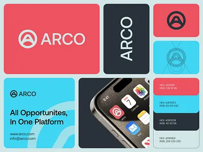 ARCO - Logo Design Concept analytics arc arrow brand identity branding concept connectivity creative design designer portfolio fintech growth letter a logo logo designer mark modern saas start up tech