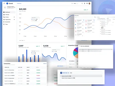 Grand - Streamlining Compliance and Building Trust 3d app branding design graphic design illustration logo motion graphics typography ui ux vector