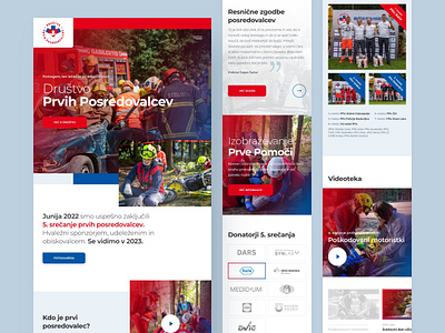 First Responders Mobile ambulance design drawingart help medical rescue responsive ui ux web website