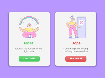 #DailyUI Day 11 - Flash Message app branding design graphic design illustration ui ux vector