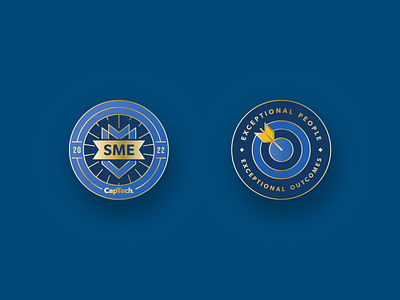 SME Event Collateral (2) appreciation branding challenge coin coin design event event branding event planning expertise graphic design metal product product design vector visual identity