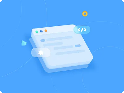 Python design illustration